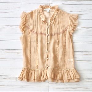 Banana Republic blouse wear to work